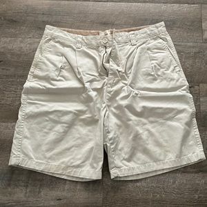 Gap Mens Khaki Shorts 100% Cotton 35 Waist